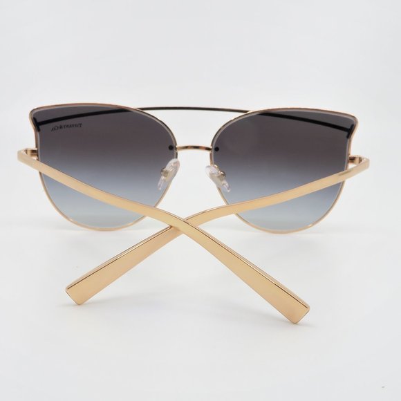 Tiffany & Co. TF3064 6105 Rubedo Gold Sunglasses - Picture 5 of 8